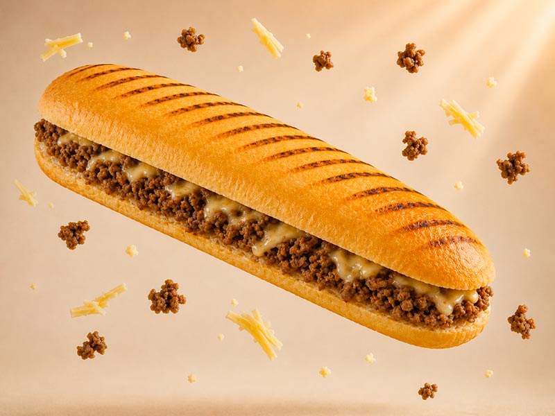 Panini Viande hachée